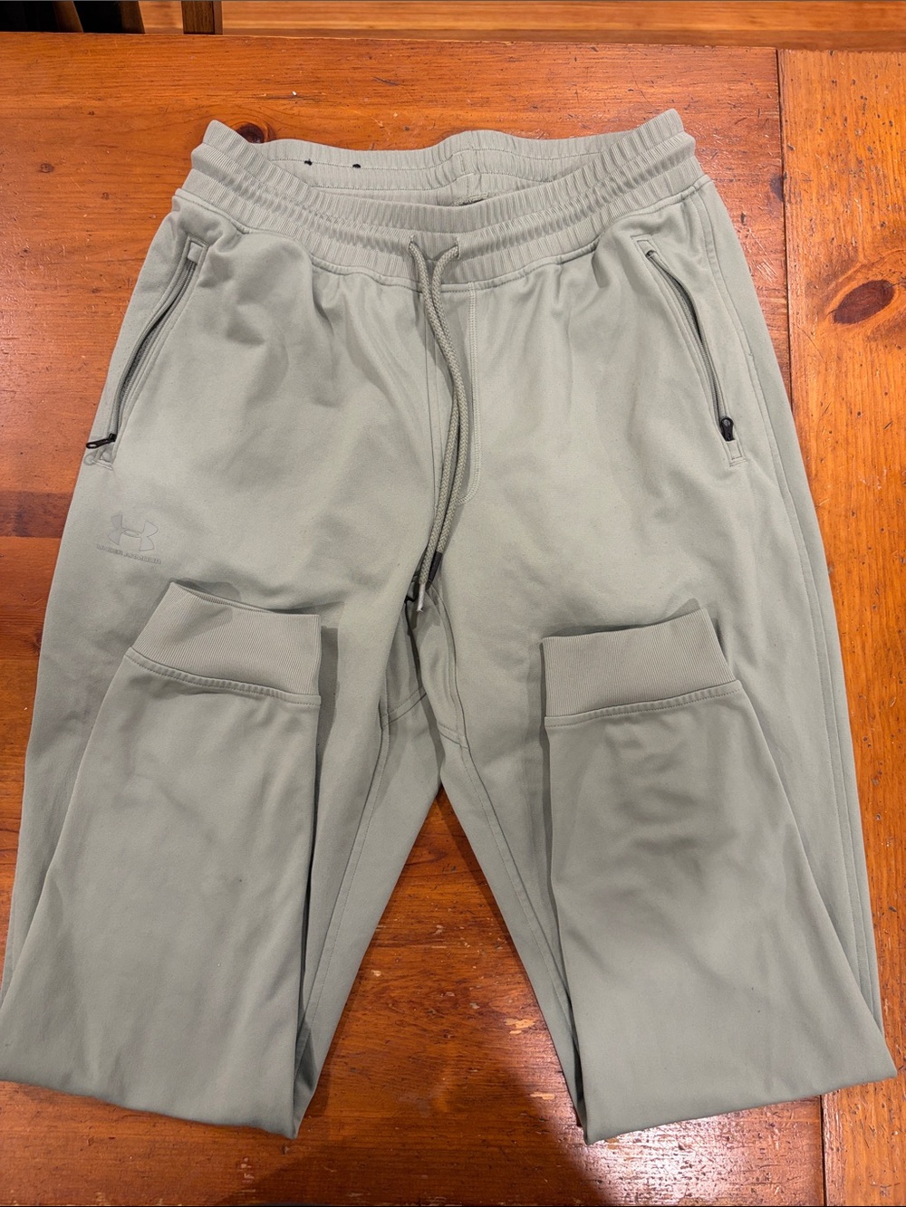 Under Armour Men's Sage Green Performance Joggers